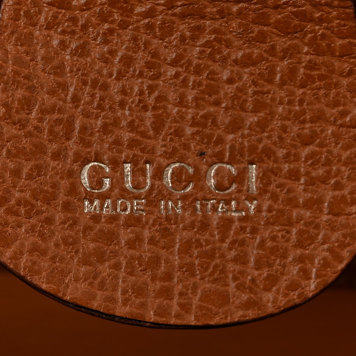 Gucci Grain Calfskin Classic Bamboo Top Handle Bag Brown 6 of 14
