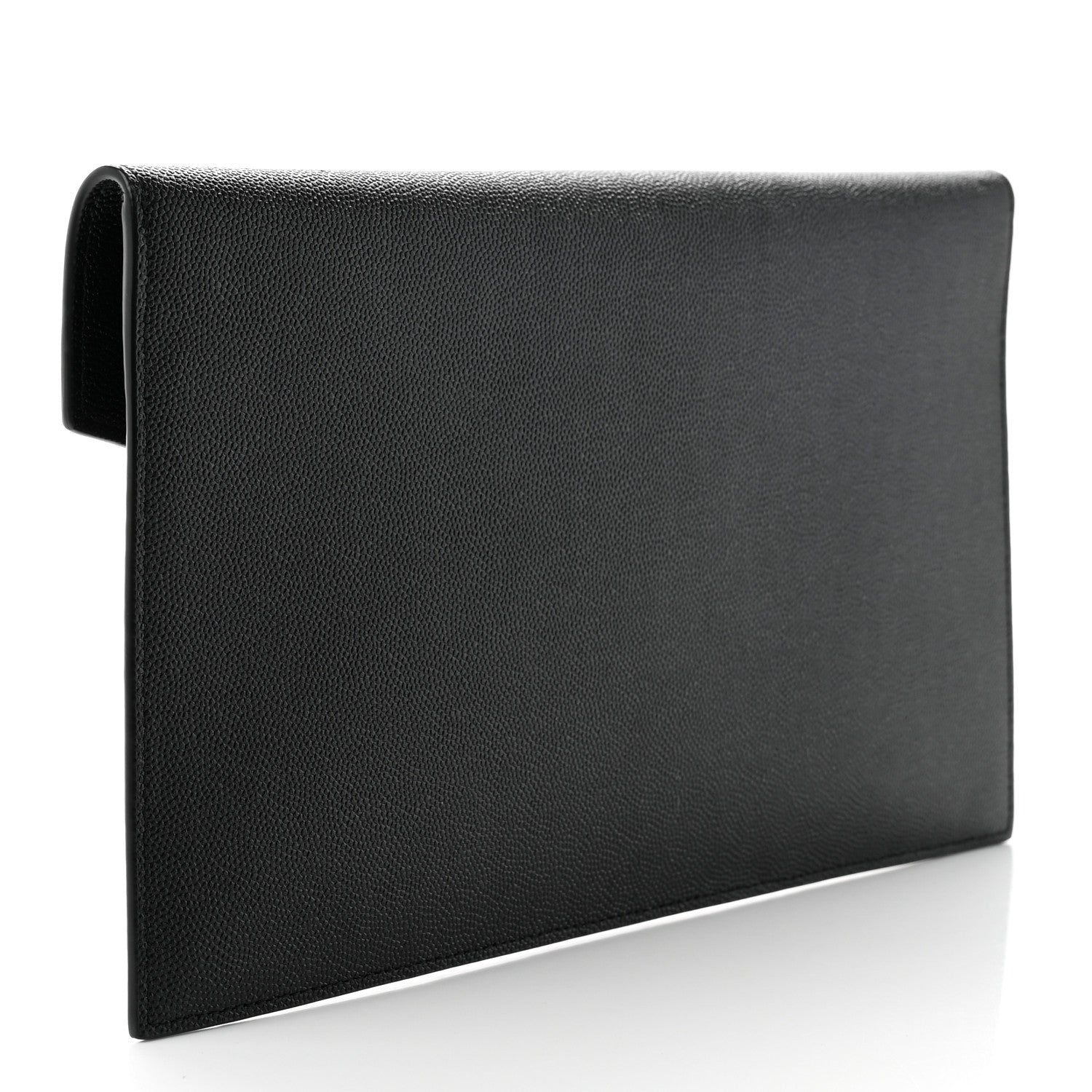Saint Laurent Grain De Poudre Uptown Pouch Black 2 of 5