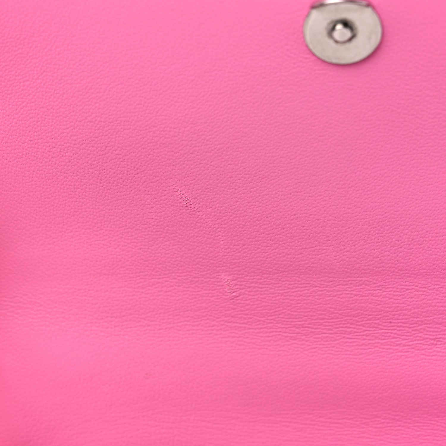 Balenciaga Shiny Calfskin Crocodile Embossed Small Hourglass Top Handle Bag Baby Pink 12 of 13
