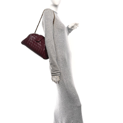 Bottega Veneta Nappa Intrecciato Teen The Lauren 1980 Clutch With Chain Barolo 2 of 11
