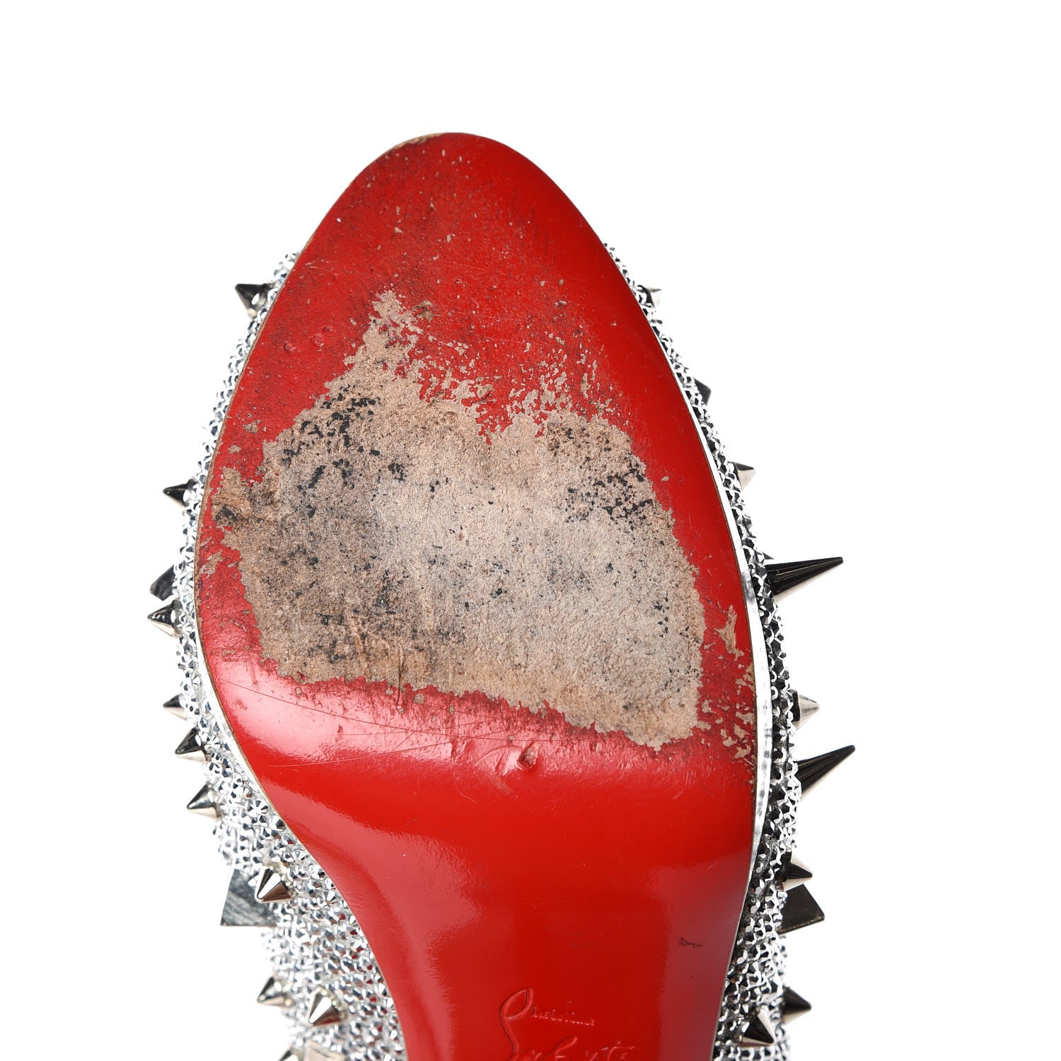 Christian Louboutin Strass Very Mix 150 Pumps 41.5 Silver 25 of 25