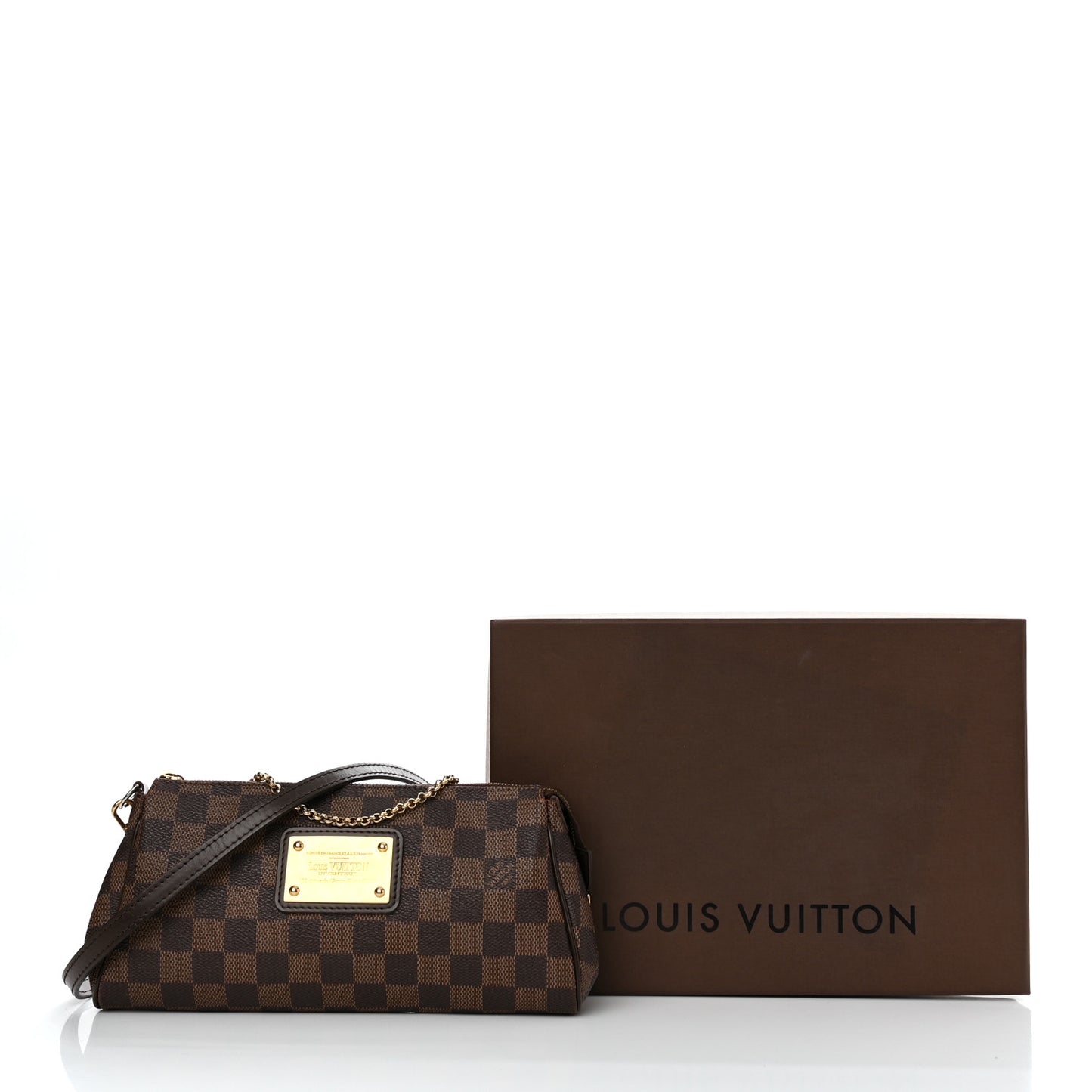 Damier Ebene Eva Clutch