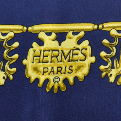 Hermes Silk Les Cavaliers D Or Scarf 90 5 of 6