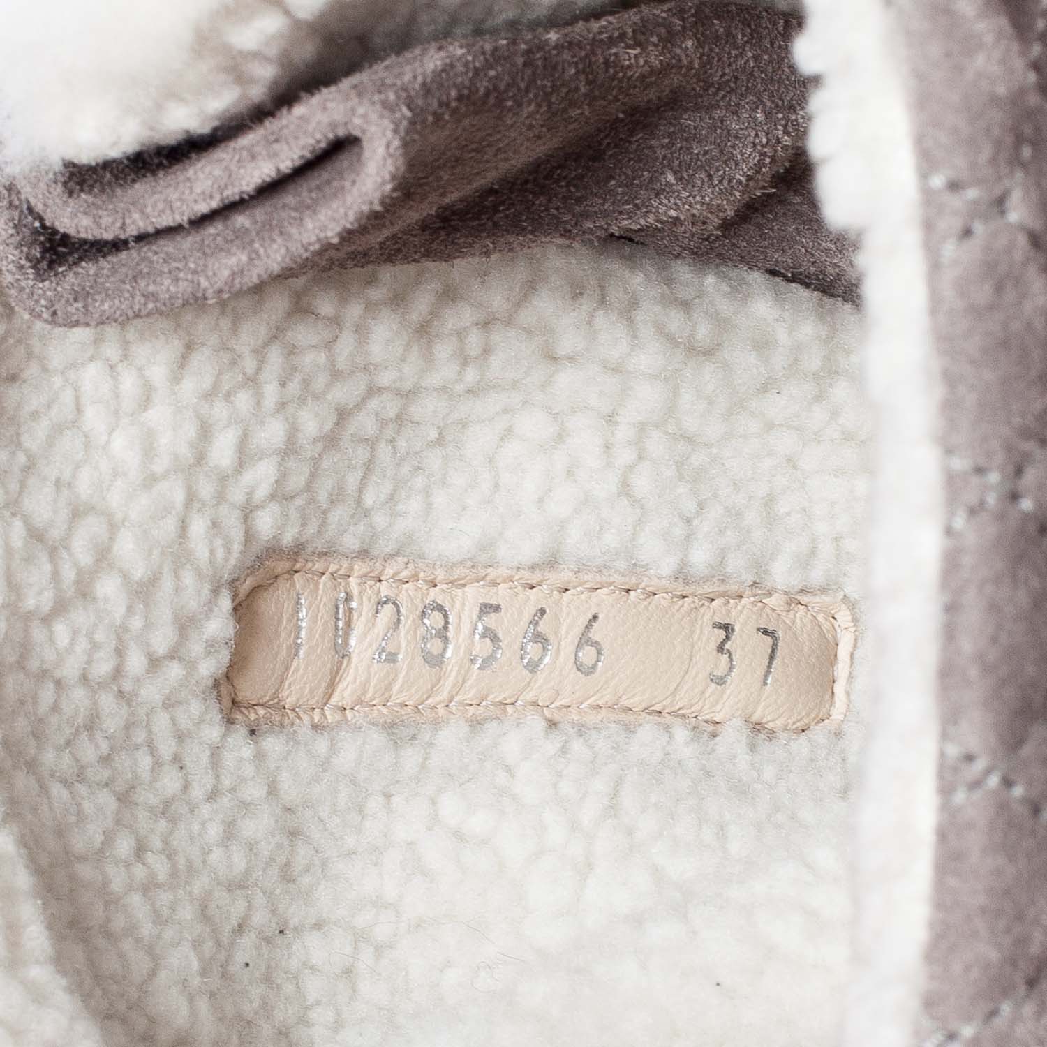 Chanel Suede Fur Quilted Boots 37 10 of 11