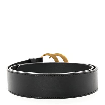 Gucci Calfskin Double G 40mm Belt 95 38 Black 2 of 7