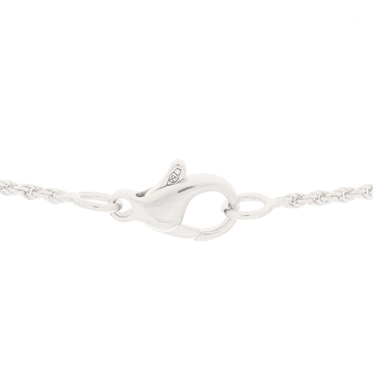 Boucheron 18K White Gold Diamond XS Serpent Boheme Necklace 3 of 4