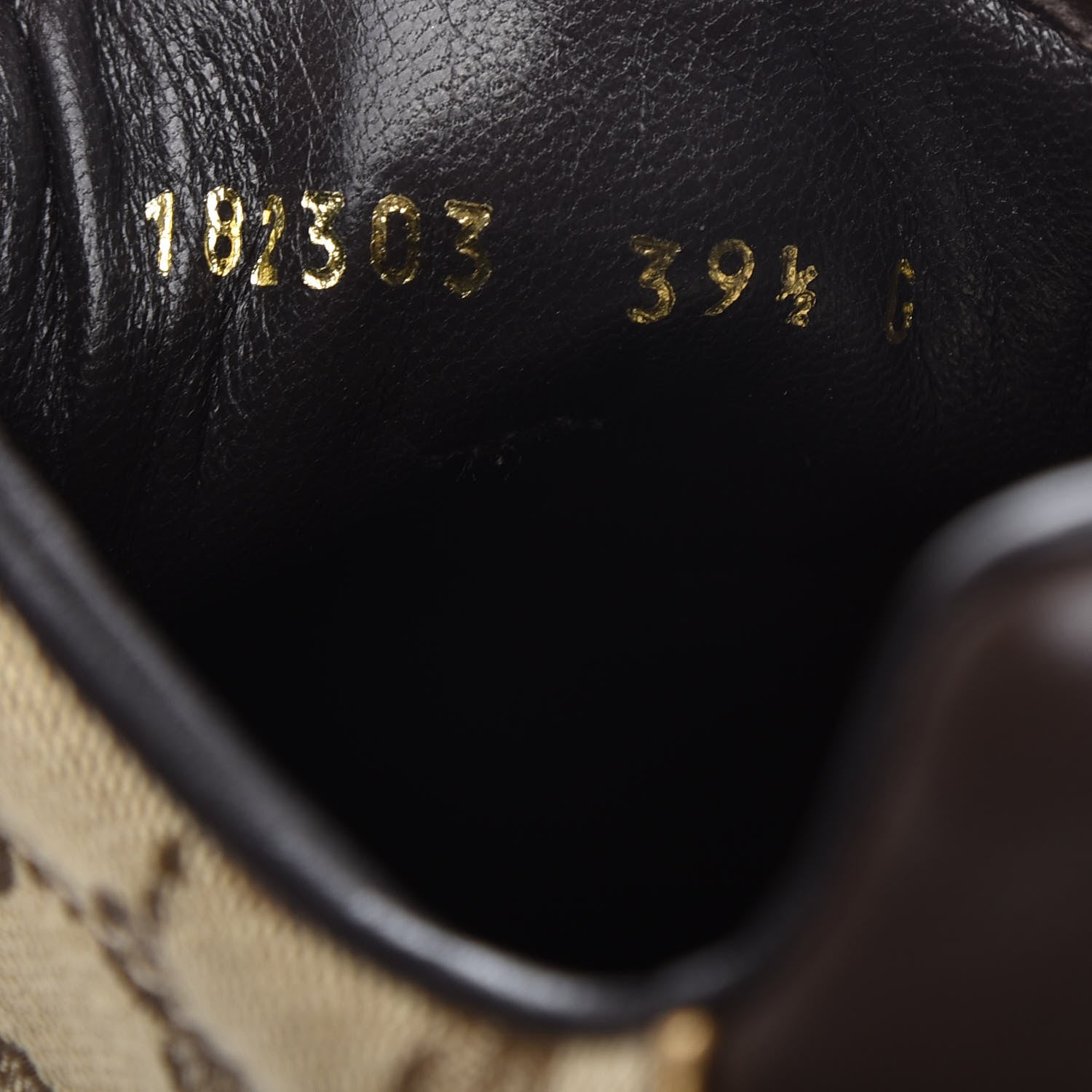 Gucci Monogram Nappa Interlocking G Sneakers 39.5 Beige Ebony Cocoa 10 of 11