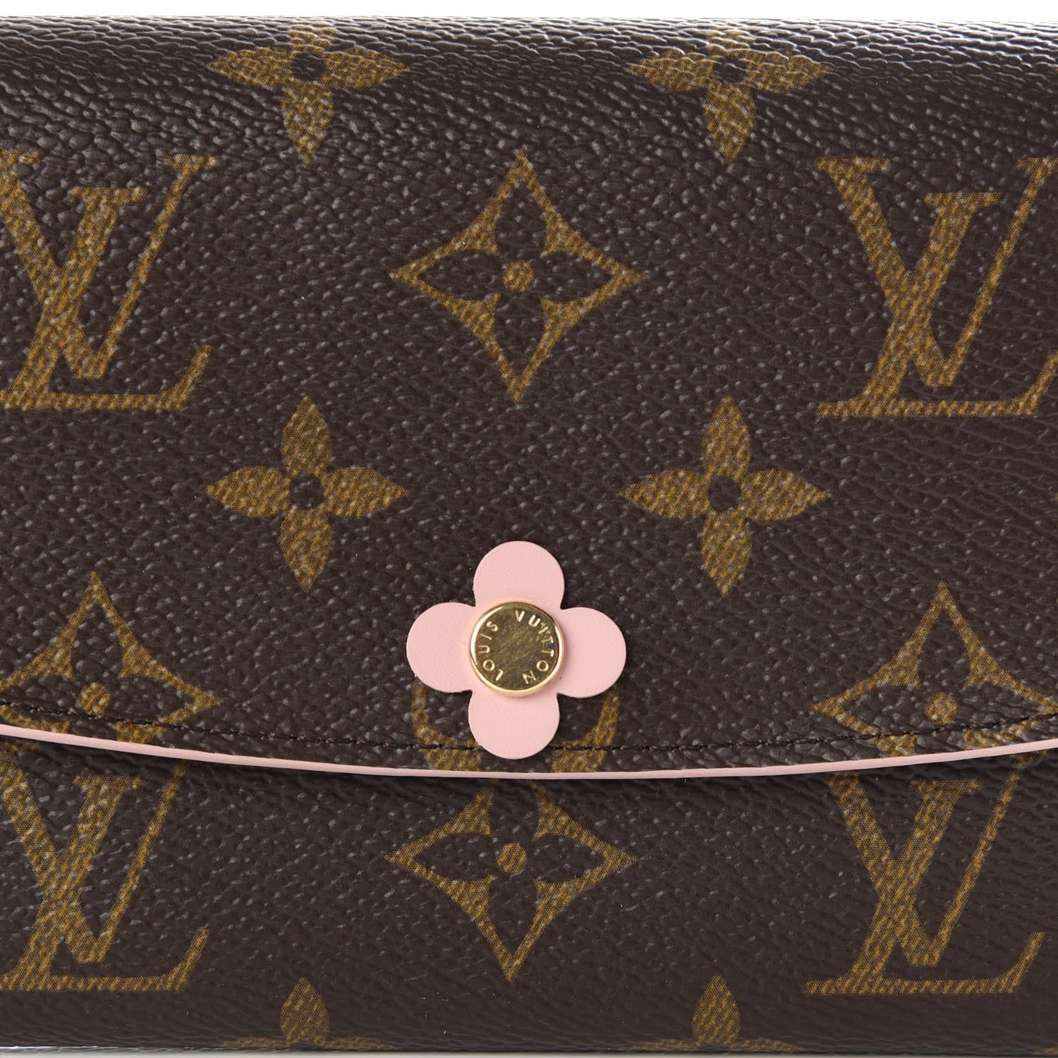 Louis Vuitton Monogram Bloom Flower Emilie Wallet 10 of 10