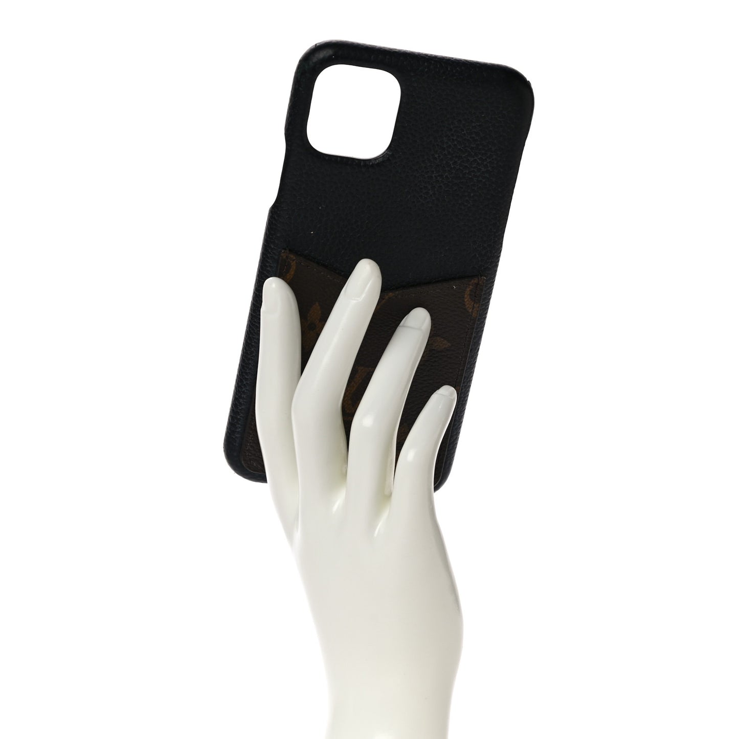 Monogram iPhone 11 Pro Max Bumper Black