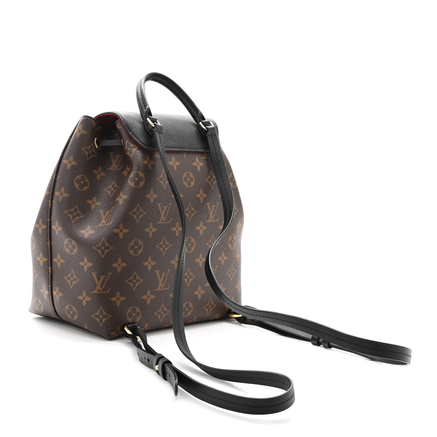 Louis Vuitton Monogram Montsouris PM Black 3 of 9