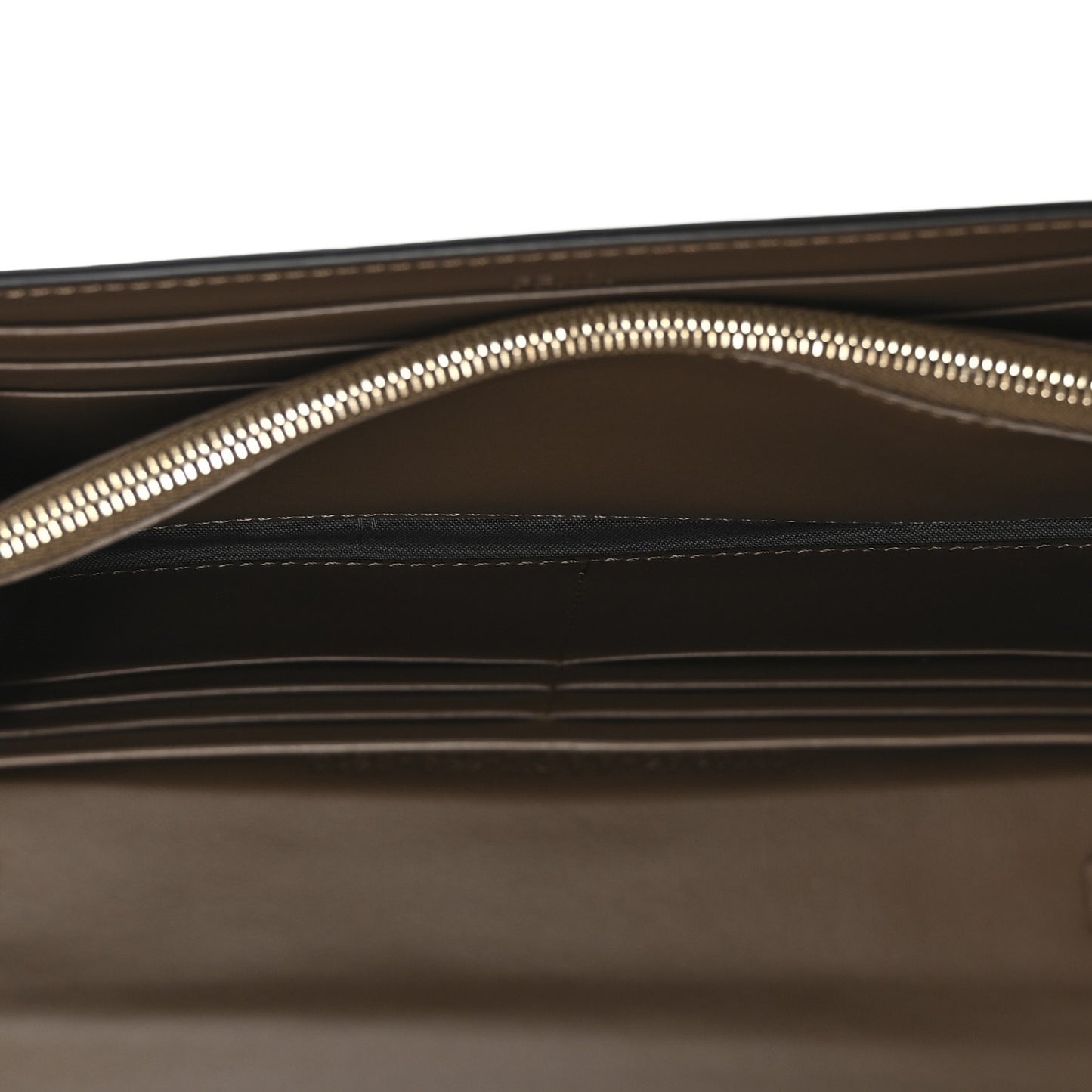 Vitello Soft F is Fendi Bi-Color FF 1974 Embossed Continental Envelope Wallet On Chain Maya Black