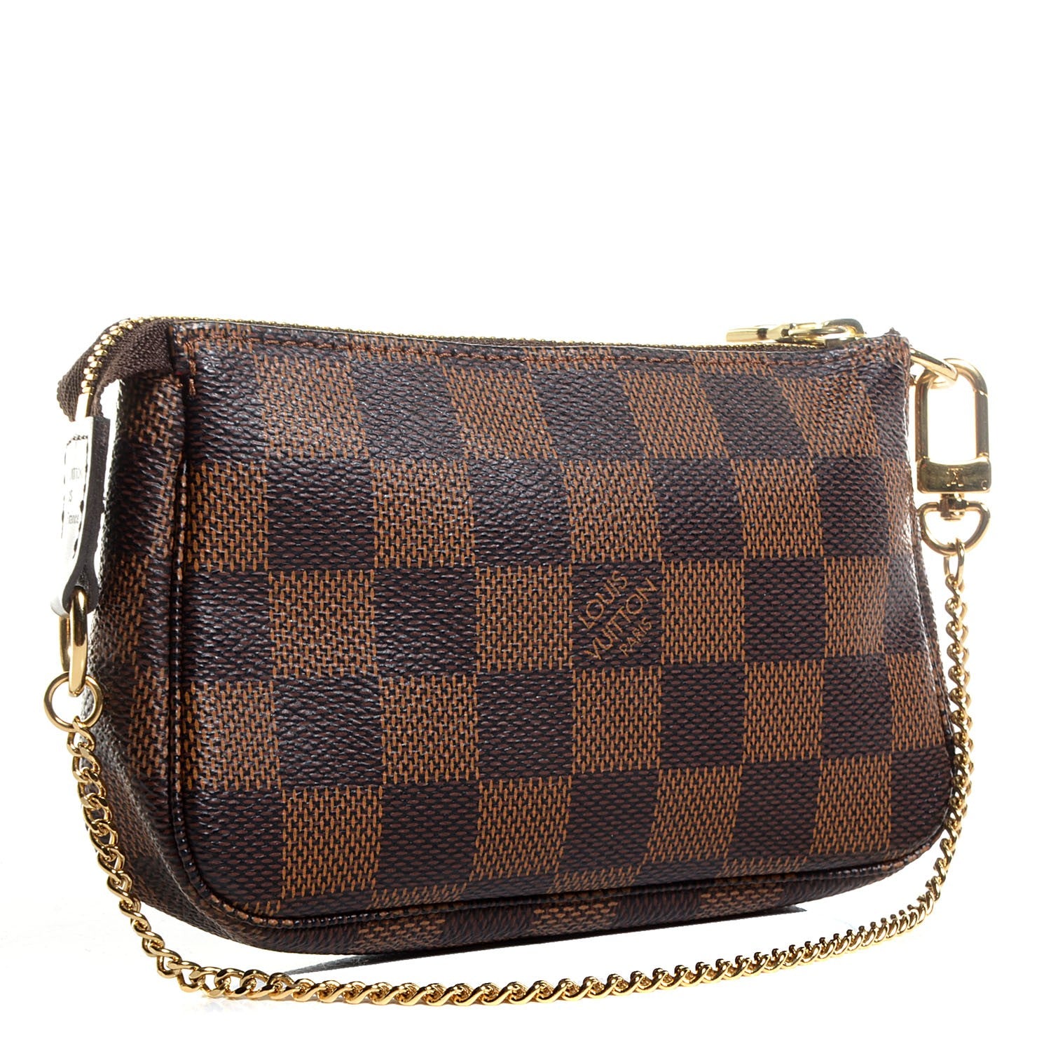Louis Vuitton Damier Ebene Mini Pochette Accessories 2 of 6