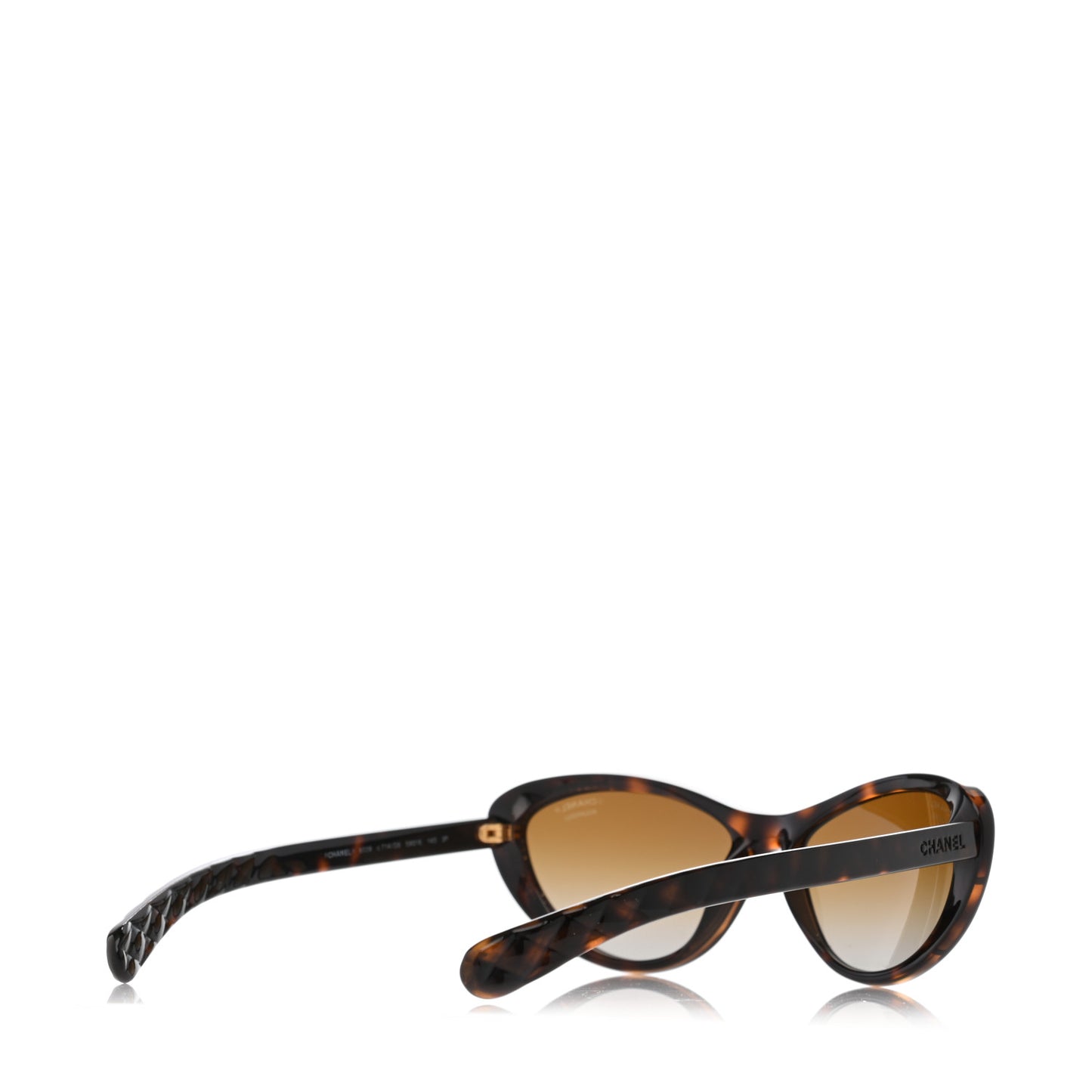 Cat Eye Chain Sunglasses 6039 Tortoise