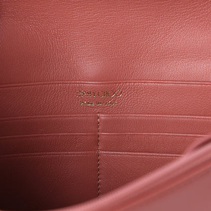 Jimmy Choo Grainy Calfskin Crossbody Bag Rosewood 5 of 8