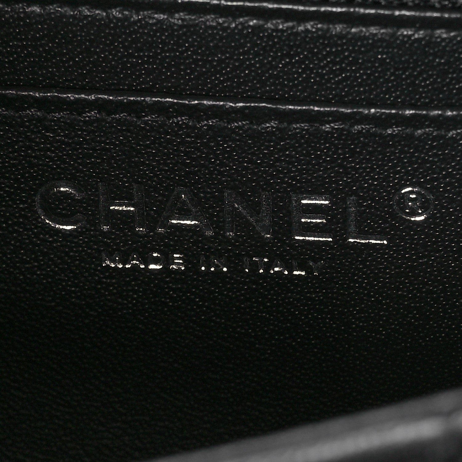 Chanel Lambskin Quilted Mini Rectangular Flap Black 6 of 11