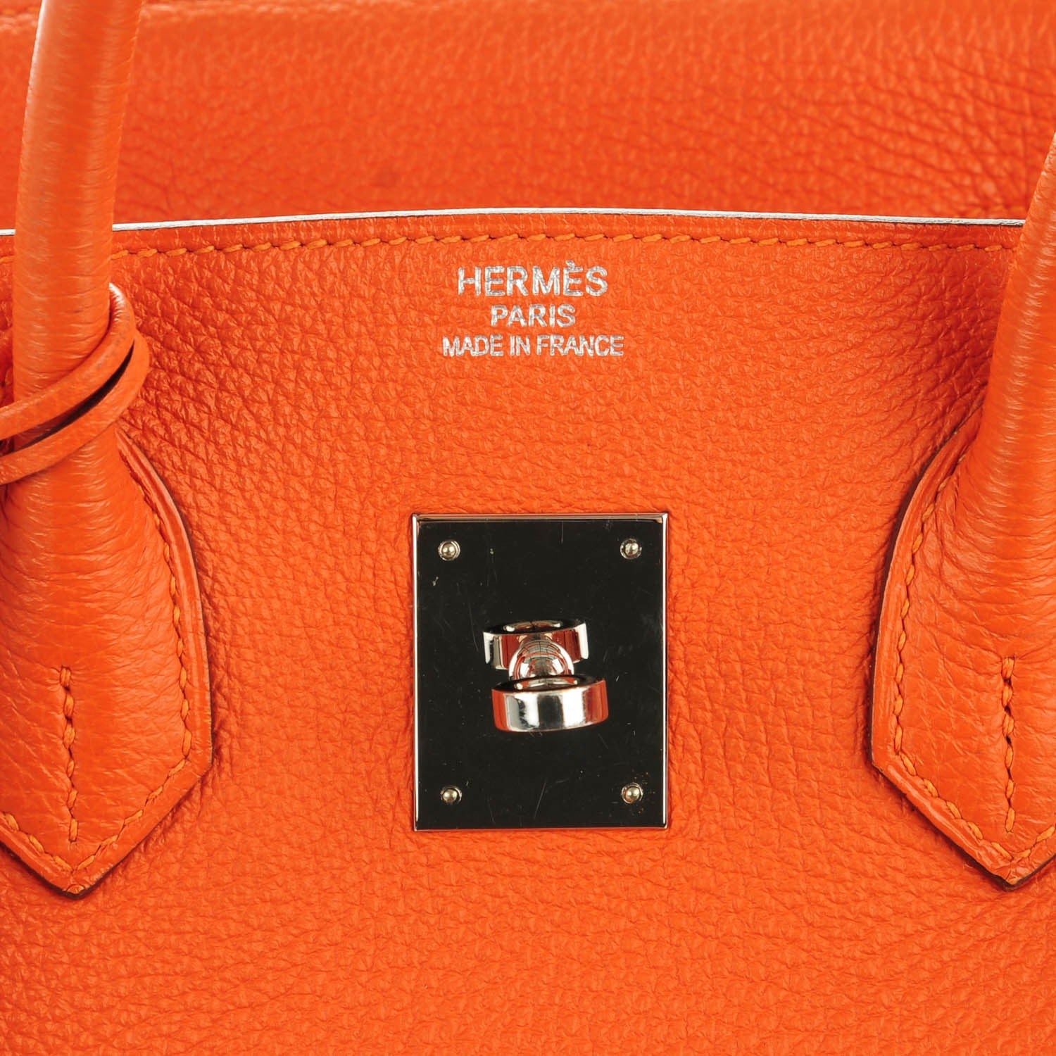 Hermes Togo Birkin 35 Orange 9 of 24