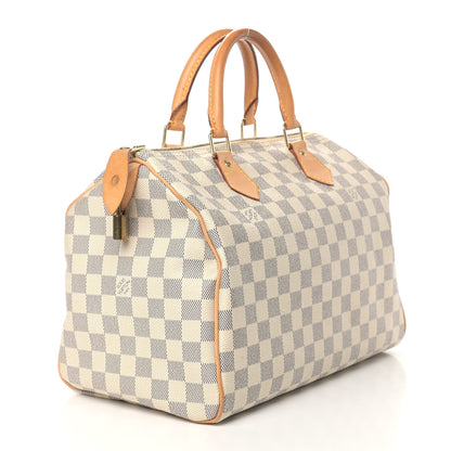 Louis Vuitton Damier Azur Speedy 30 3 of 11