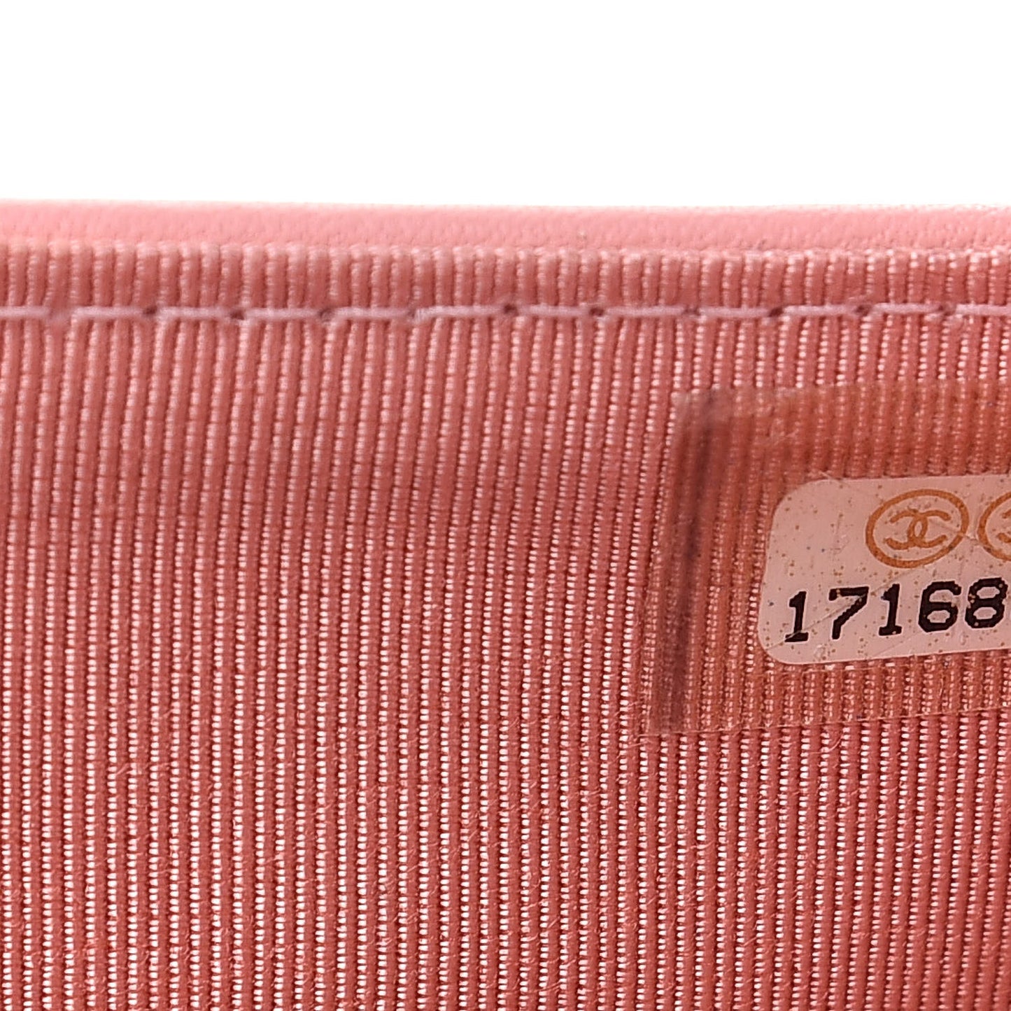 Patent Quilted Long Flap Wallet Pink
