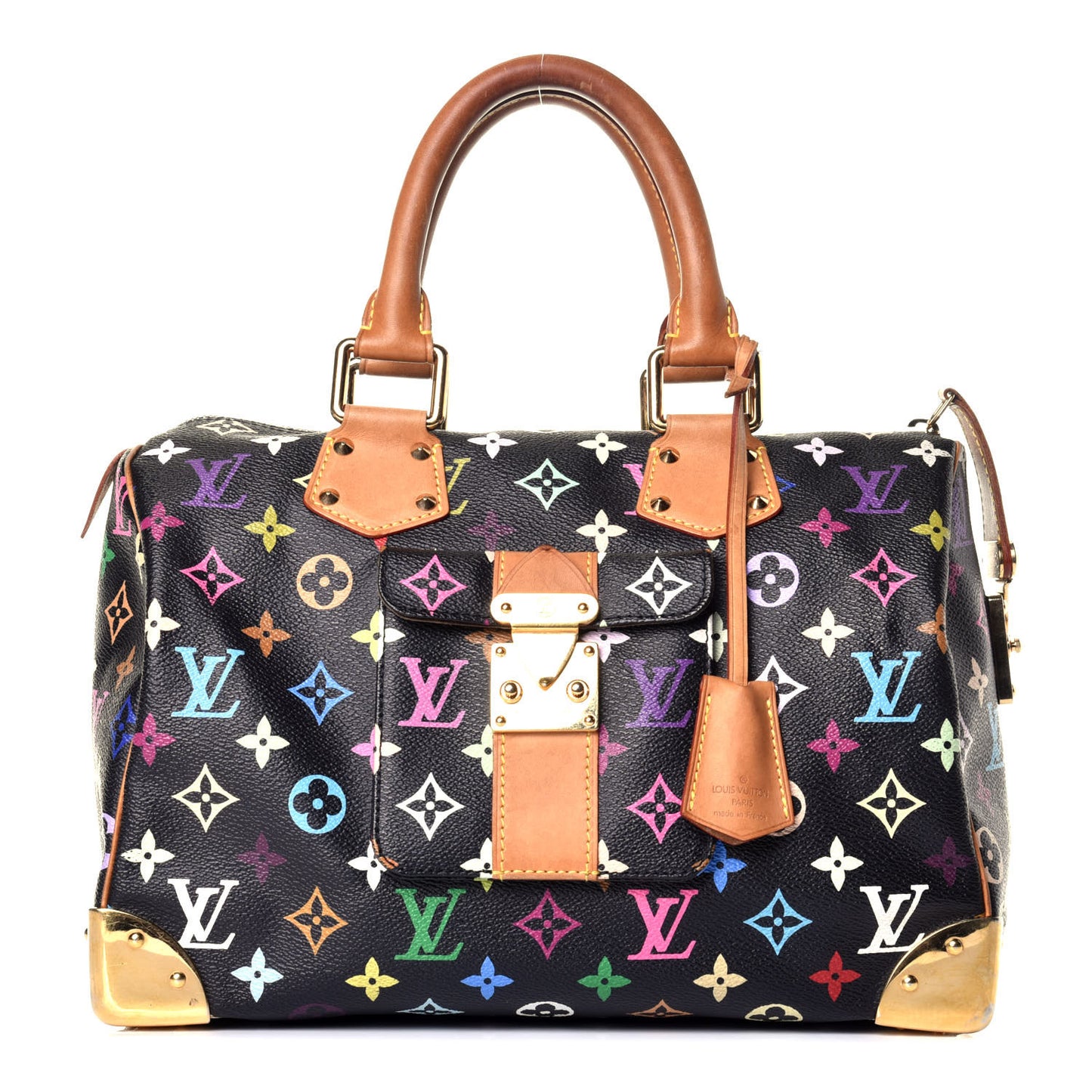 Monogram Multicolor Speedy 30 Black