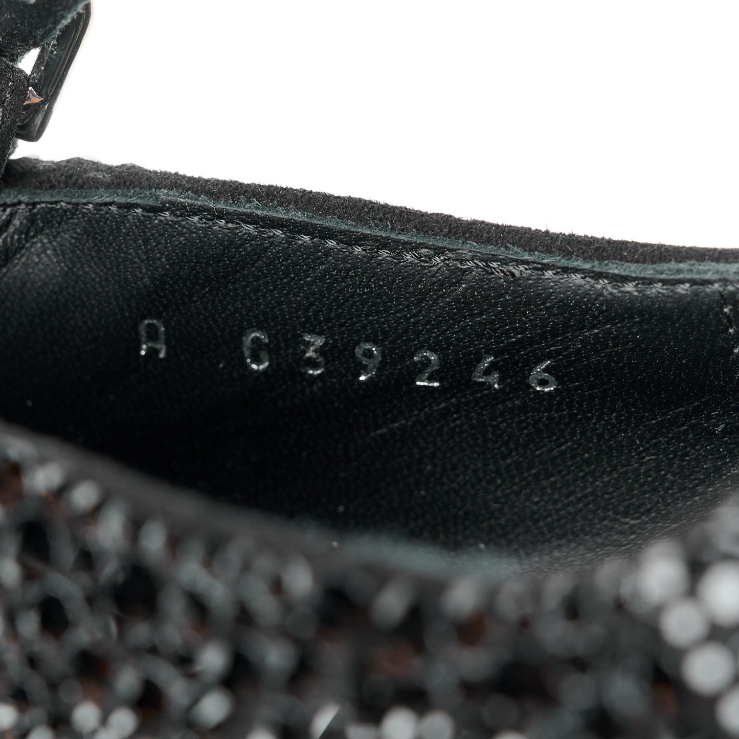 Strass Pearl Grosgrain Cap Toe Pumps 38 Black