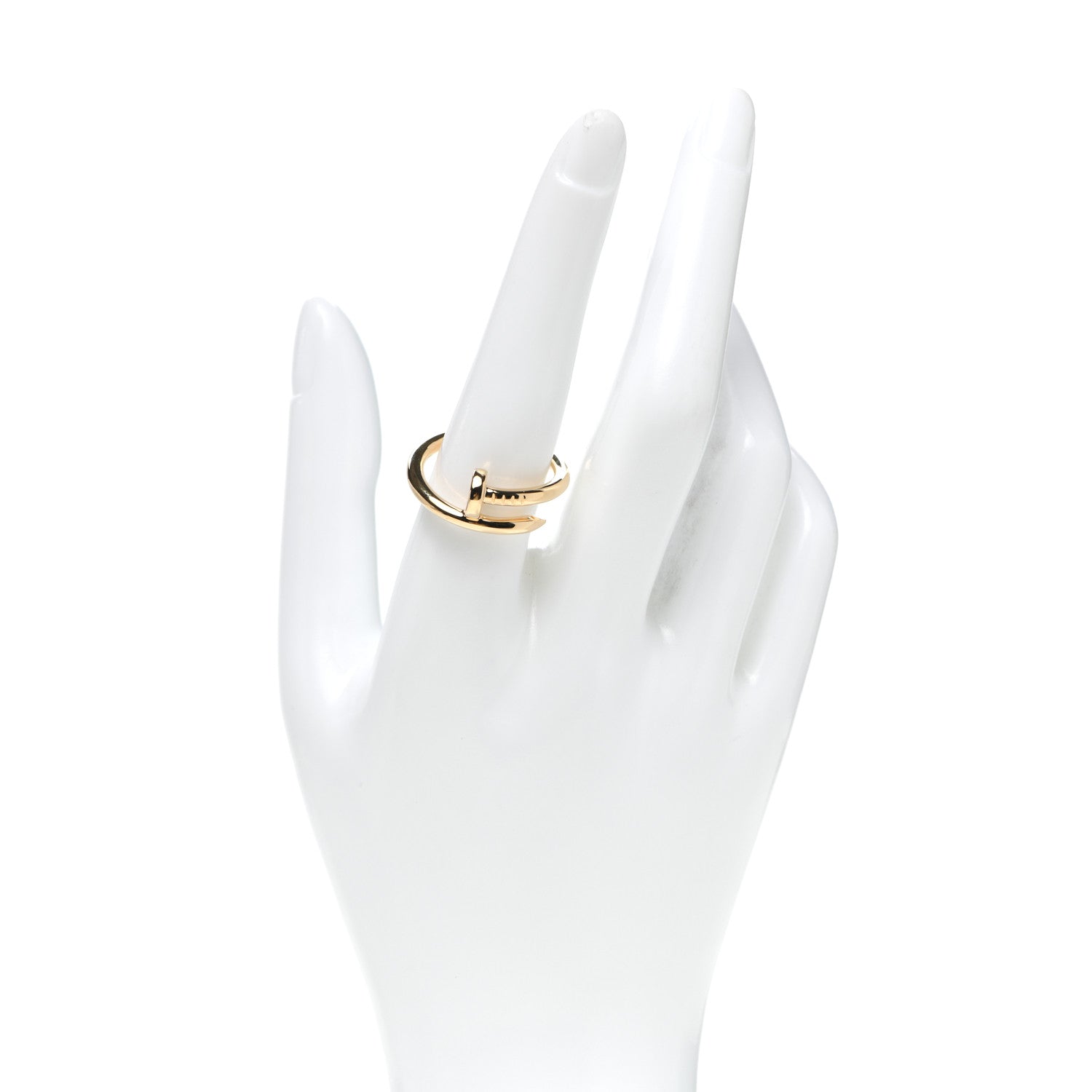 Cartier 18K Yellow Gold Juste Un Clou Ring 61 9.5 4 of 8