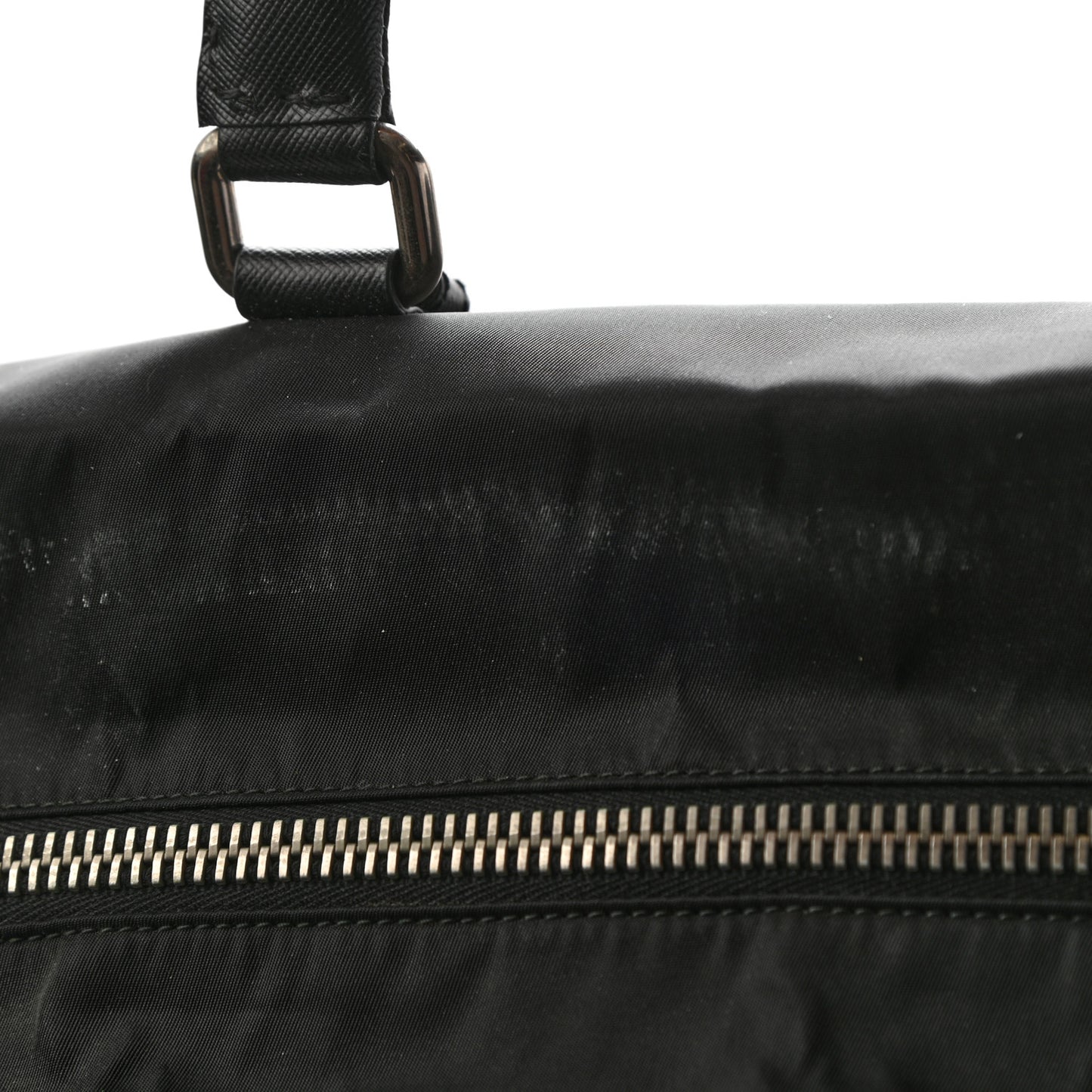 Tessuto Nylon Saffiano Weekender Black