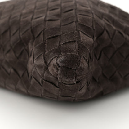 Bottega Veneta Suede Intrecciato Small Hop Fondant 10 of 12