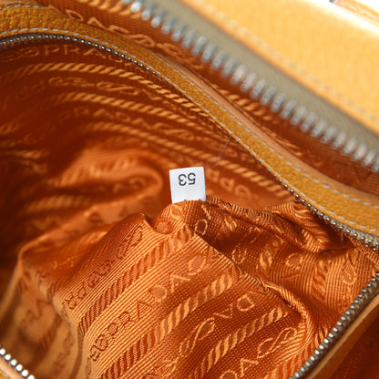 Prada Canvas Canapa St. Soho Bowler Bag Soleil 7 of 18