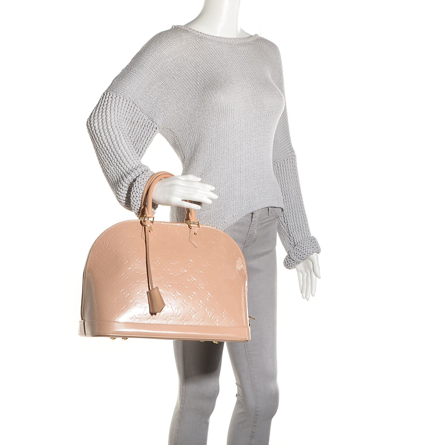 Louis Vuitton Vernis Alma GM Rose Florentin 2 of 7