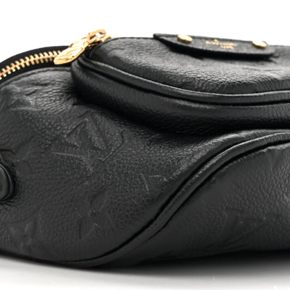 Louis Vuitton Empreinte Mini Bumbag Black 9 of 10