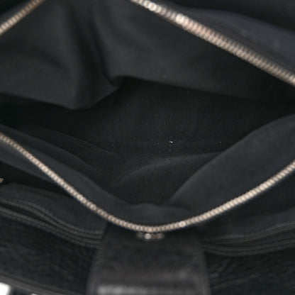 Chanel Deerskin Cerf Executive Shopper Tote Black 6 of 12