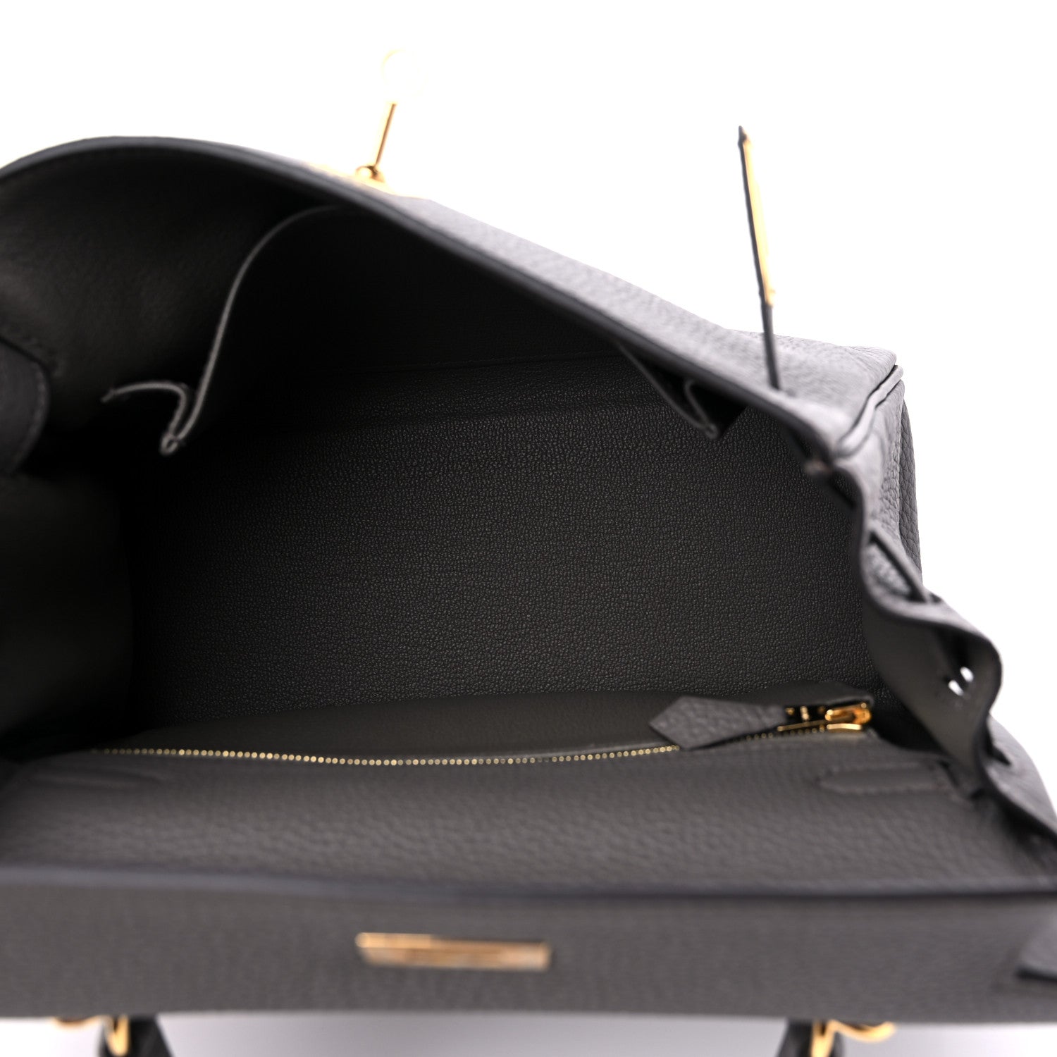 Hermes Togo Kelly Retourne 25 Etain 5 of 10