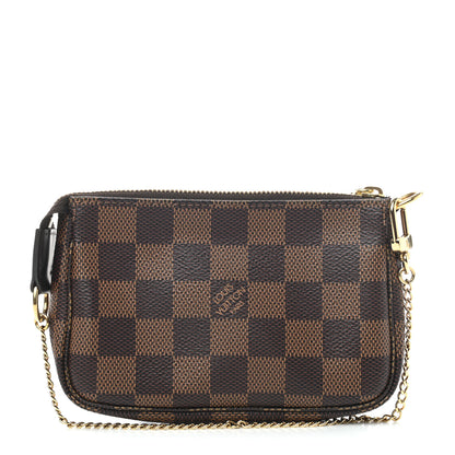 Louis Vuitton Damier Ebene Mini Pochette Accessories 1 of 7