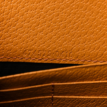 Gucci Raffia GG Monogram Matelasse GG Marmont Chain Wallet Natural Beige Off White Sun Oil 6 of 9