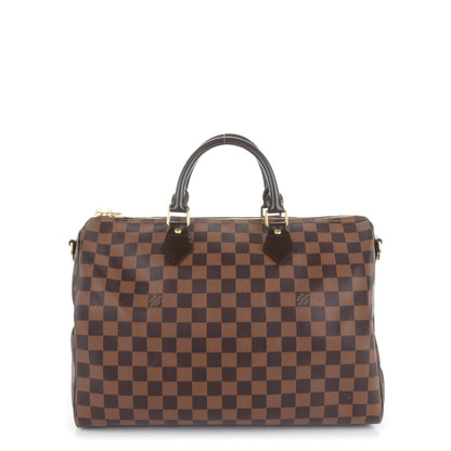 Louis Vuitton Damier Ebene Speedy Bandouliere 35 1 of 9