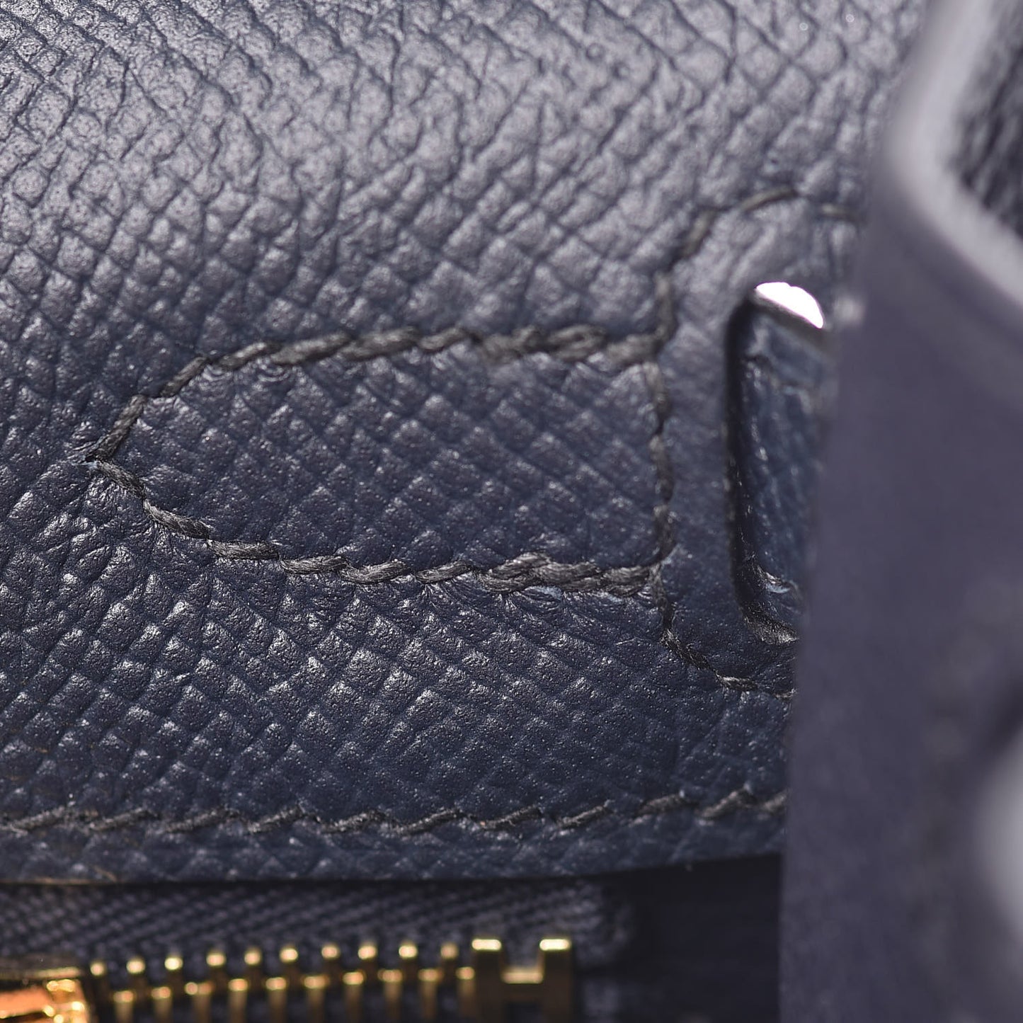 Epsom Kelly Sellier 25 Bleu Indigo