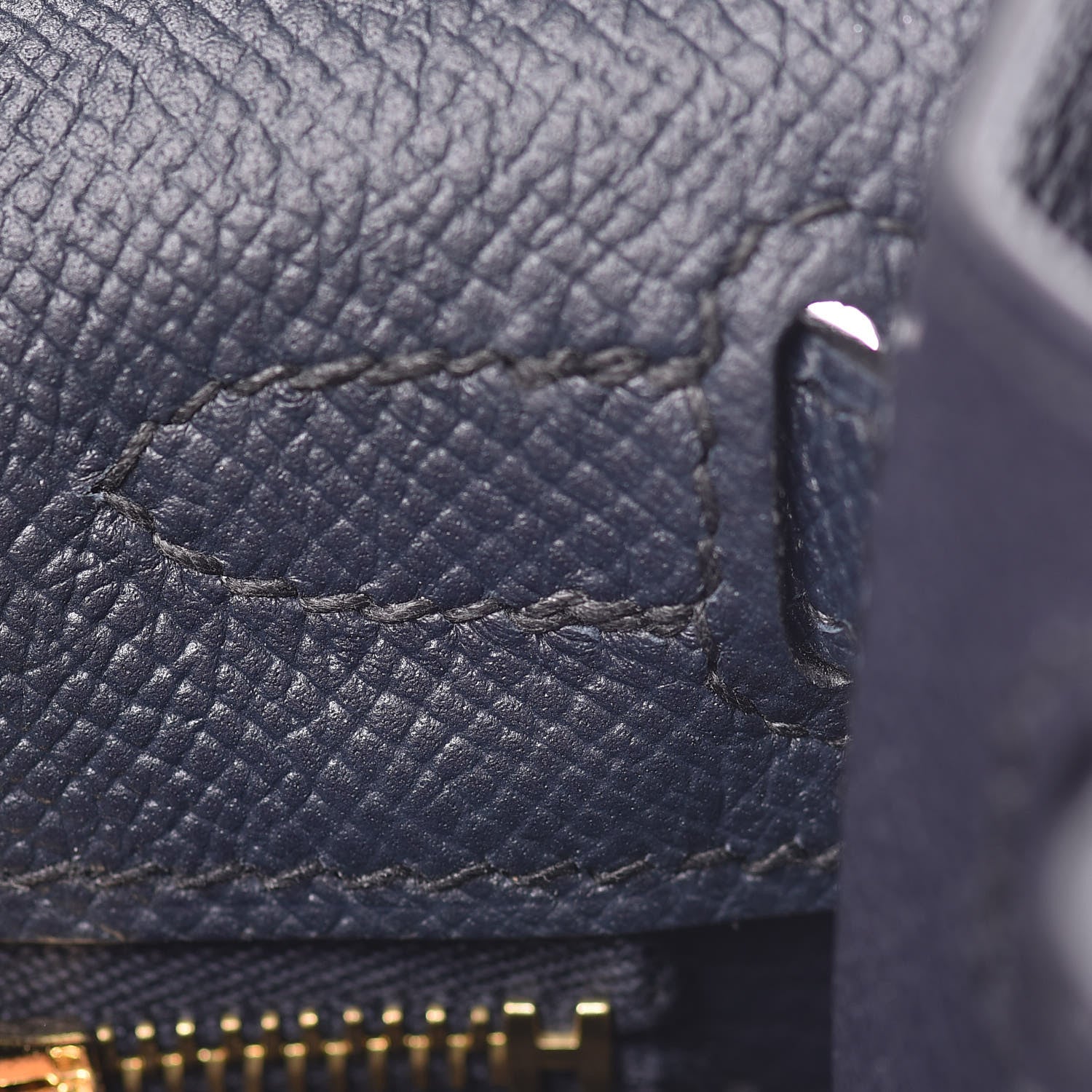 Hermes Epsom Kelly Sellier 25 Bleu Indigo 37 of 43