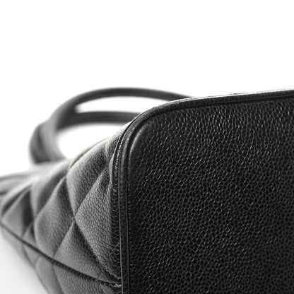 Chanel Caviar Quilted Medallion Tote Black 11 of 14