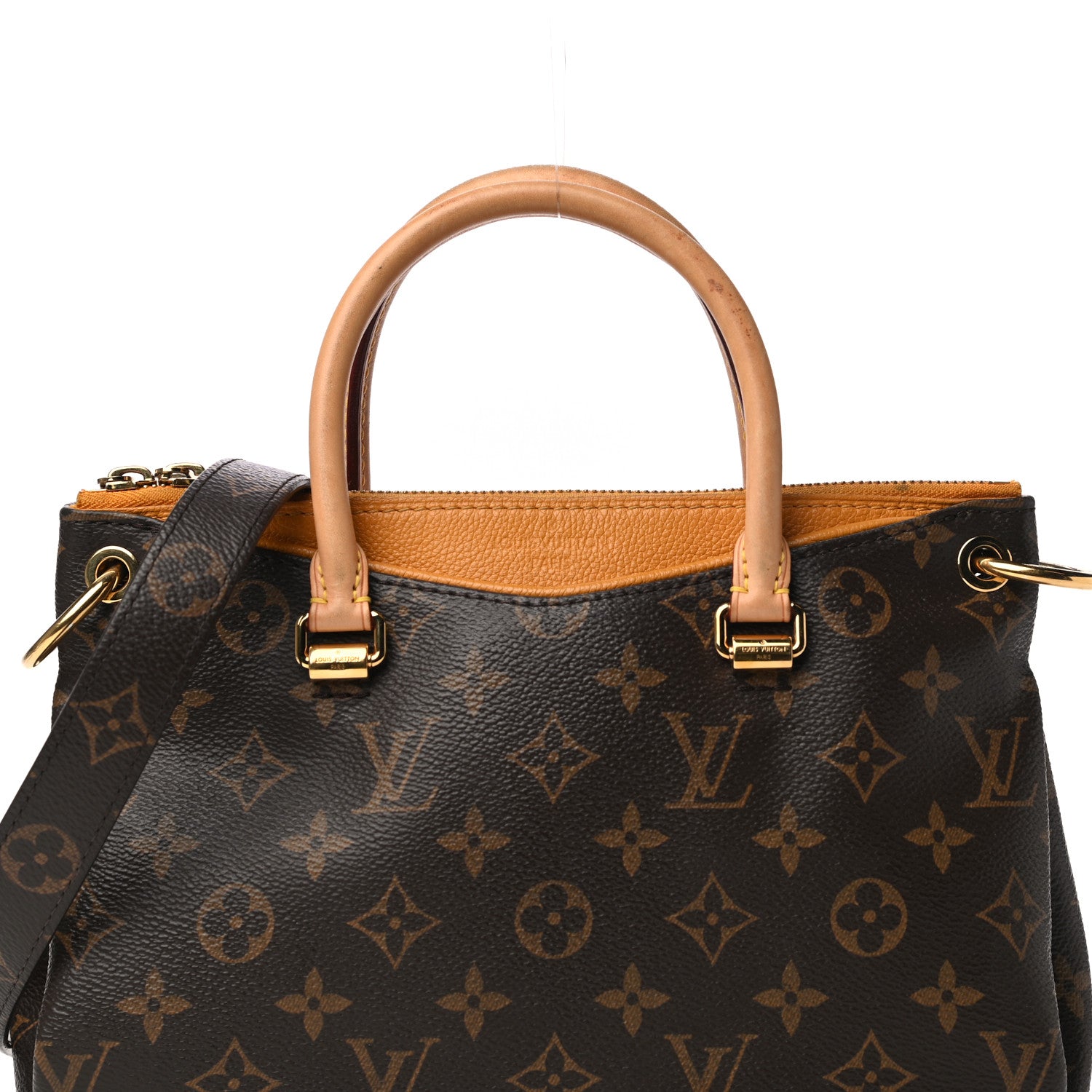 Louis Vuitton Monogram Pallas BB Safran 6 of 17
