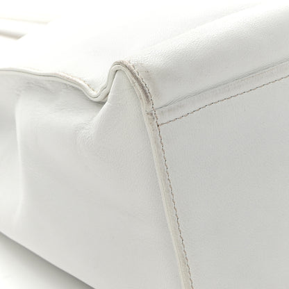Prada Soft Calfskin Tote White 12 of 21