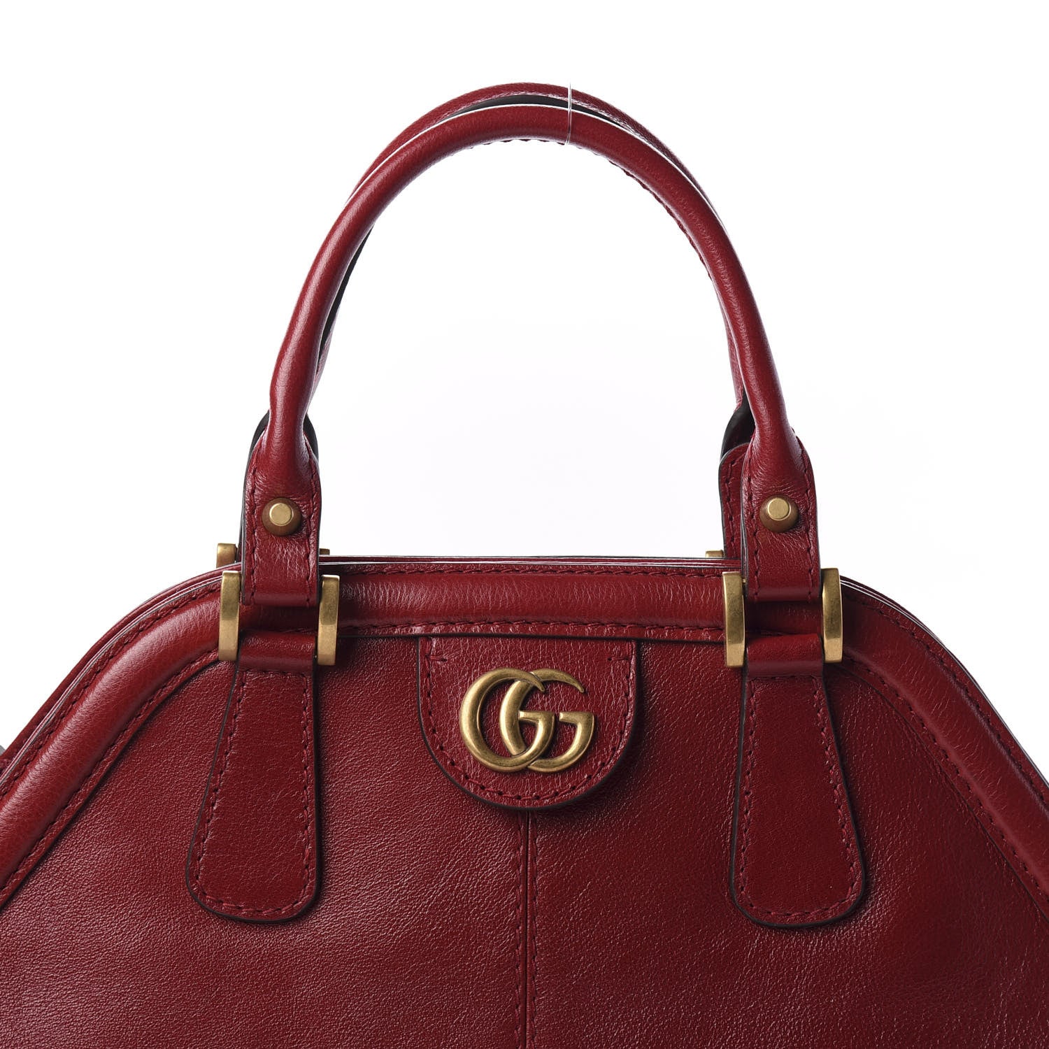 Gucci Piuma Lux Energy Medium Re(Belle) Top Handle Bag Romantic Cerise 9 of 9