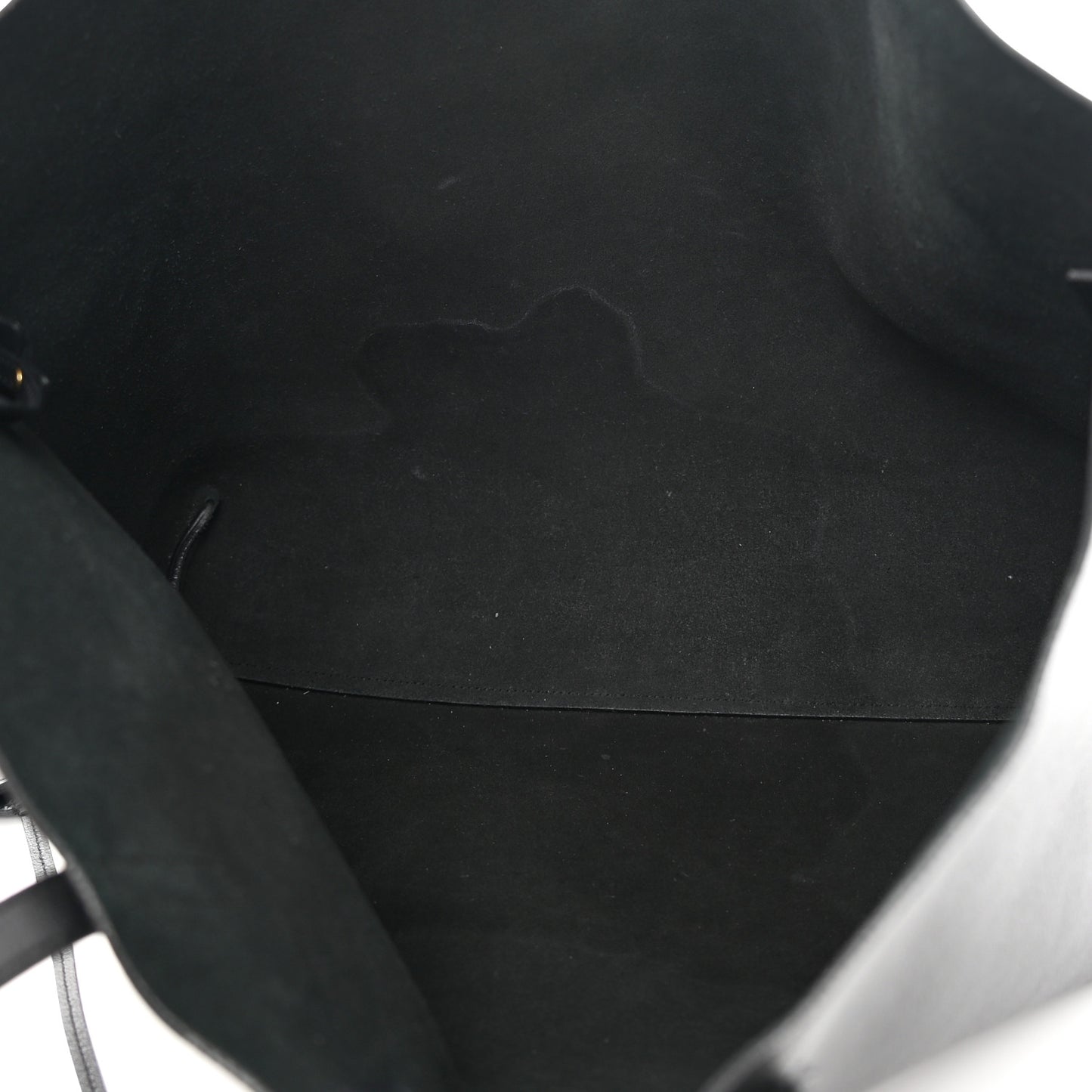 Calfskin Large Shopping Tote Black