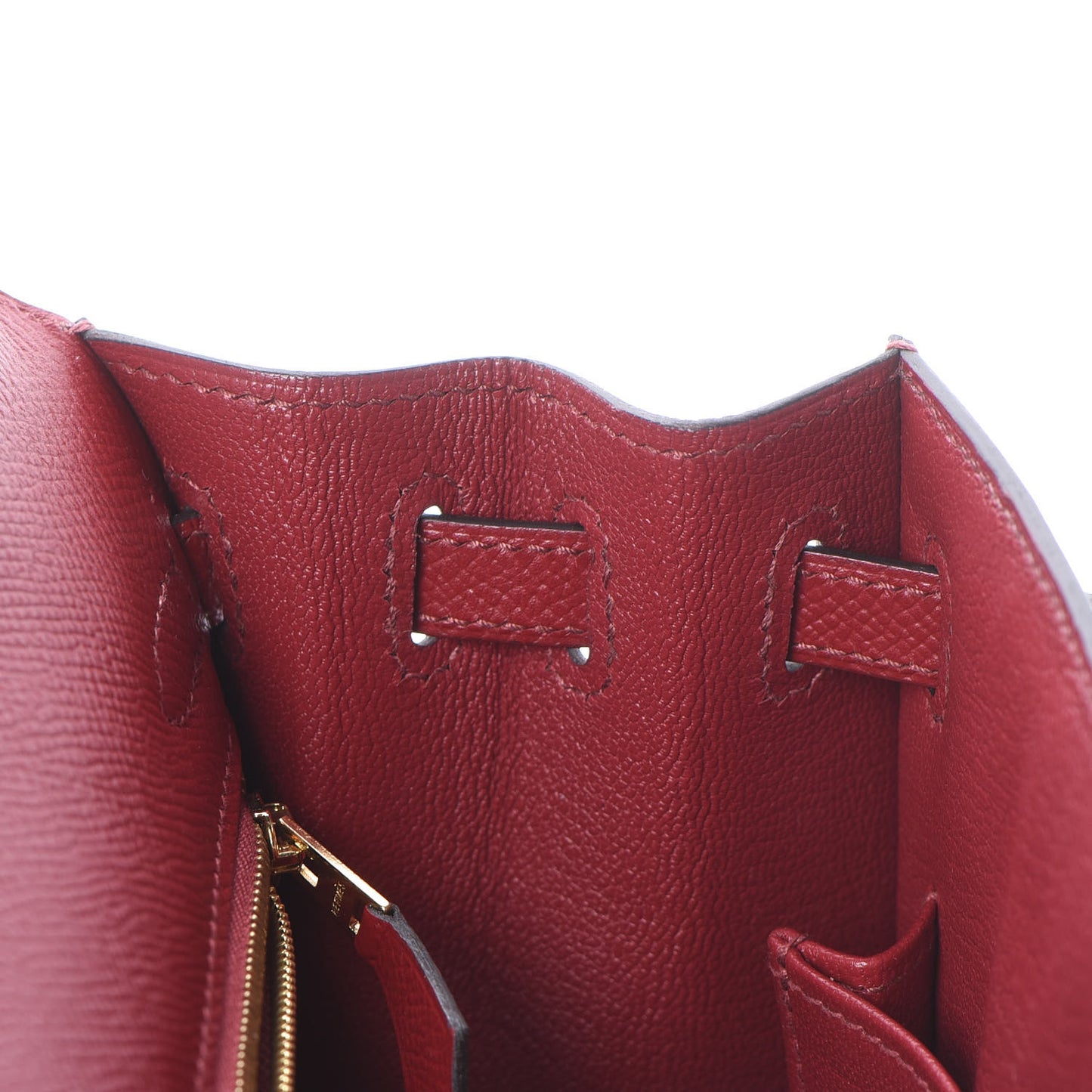 Epsom Kelly Sellier 25 Rouge Grenat
