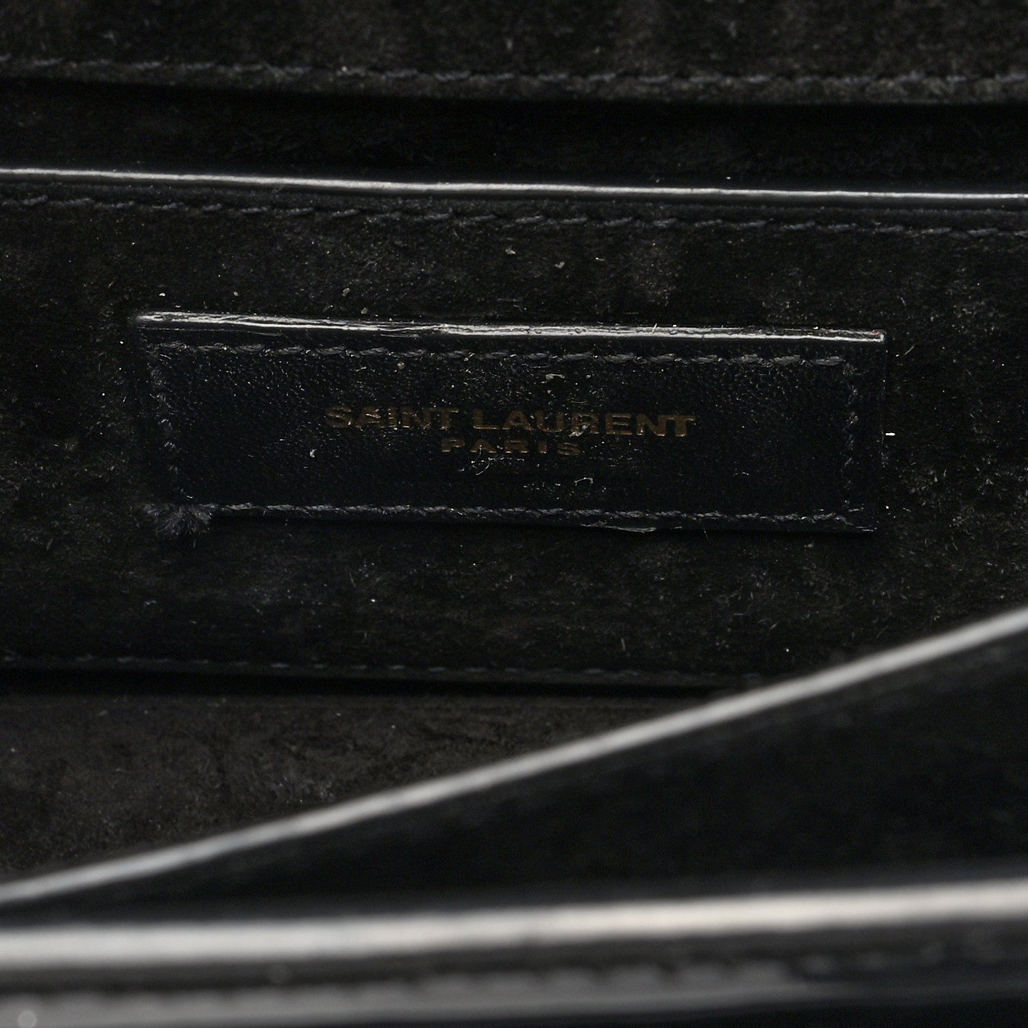 Saint Laurent Patent Small Monogram Sunset Black 7 of 10
