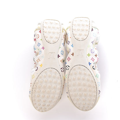 Louis Vuitton Monogram Multicolor Lovely Ballet Flats 36 White 7 of 19