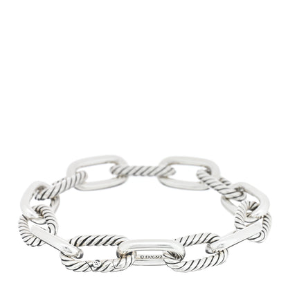 David Yurman Sterling Silver 11mm Madison Chain Bracelet 2 of 3