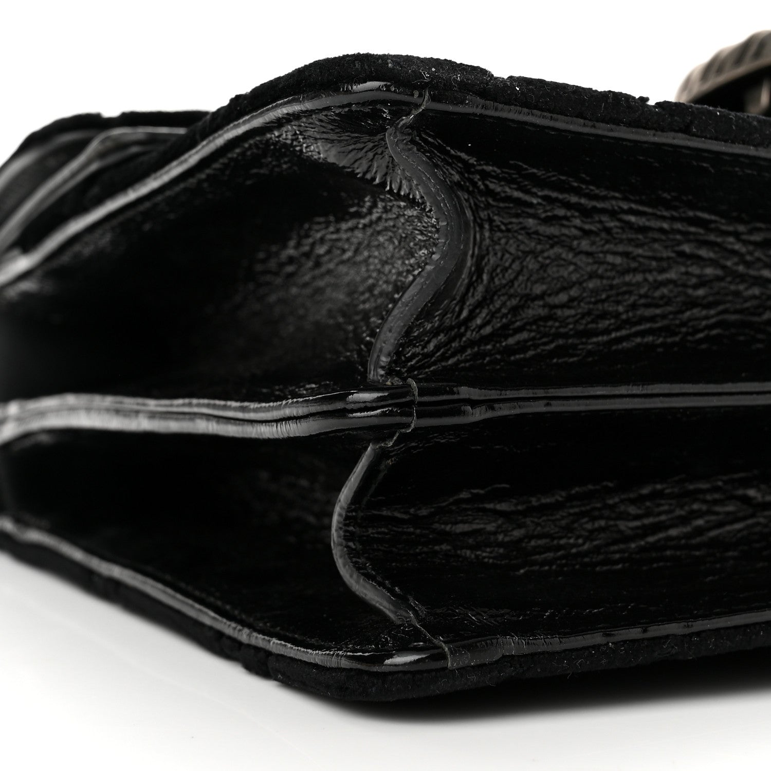 Gucci Velvet GG Monogram Small Dionysus Shoulder Bag Black 9 of 10