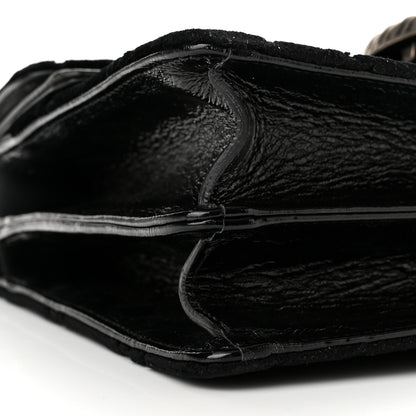 Gucci Velvet GG Monogram Small Dionysus Shoulder Bag Black 9 of 10
