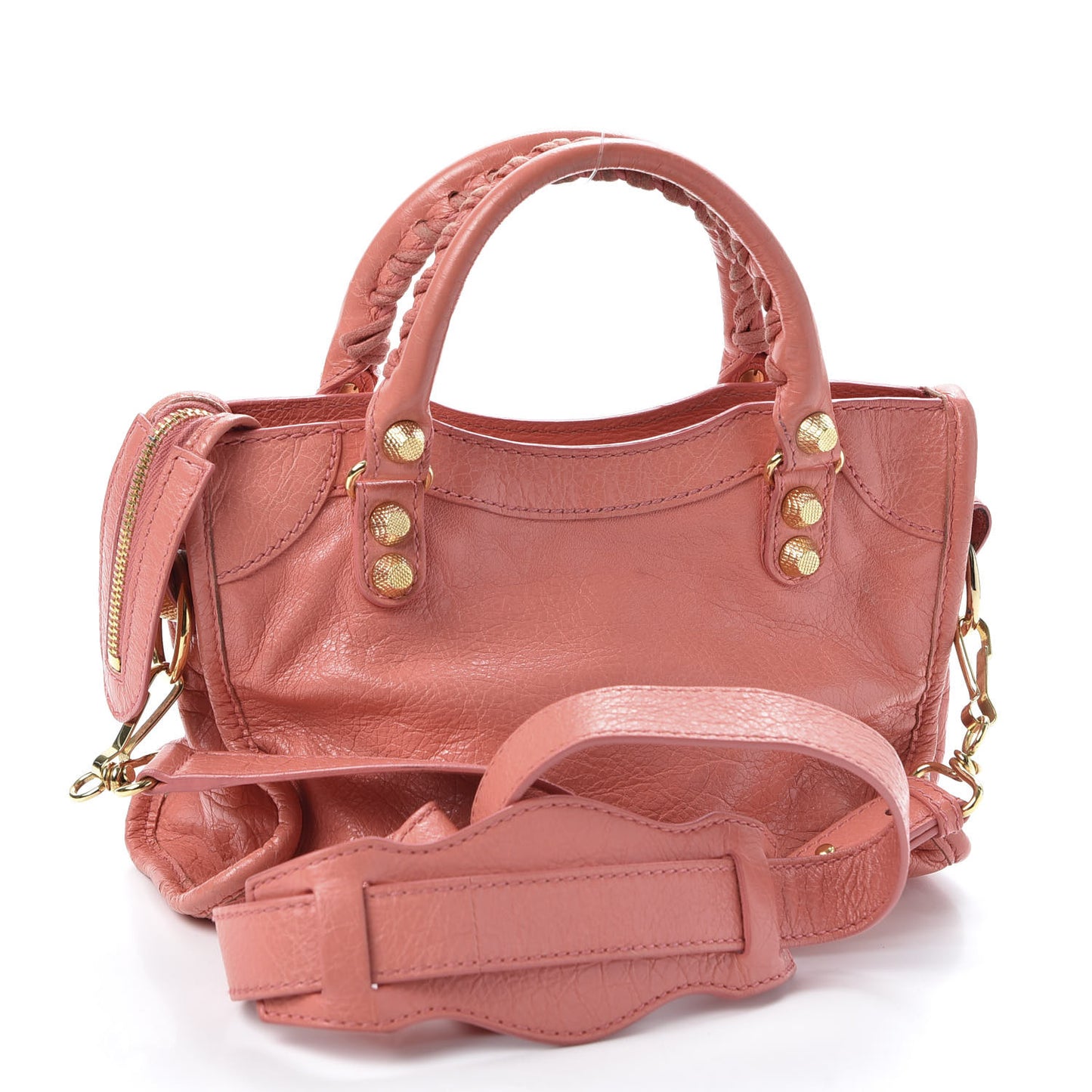 Agneau Giant 12 Gold Hardware Mini City Rose Azalee Rose Jaipur
