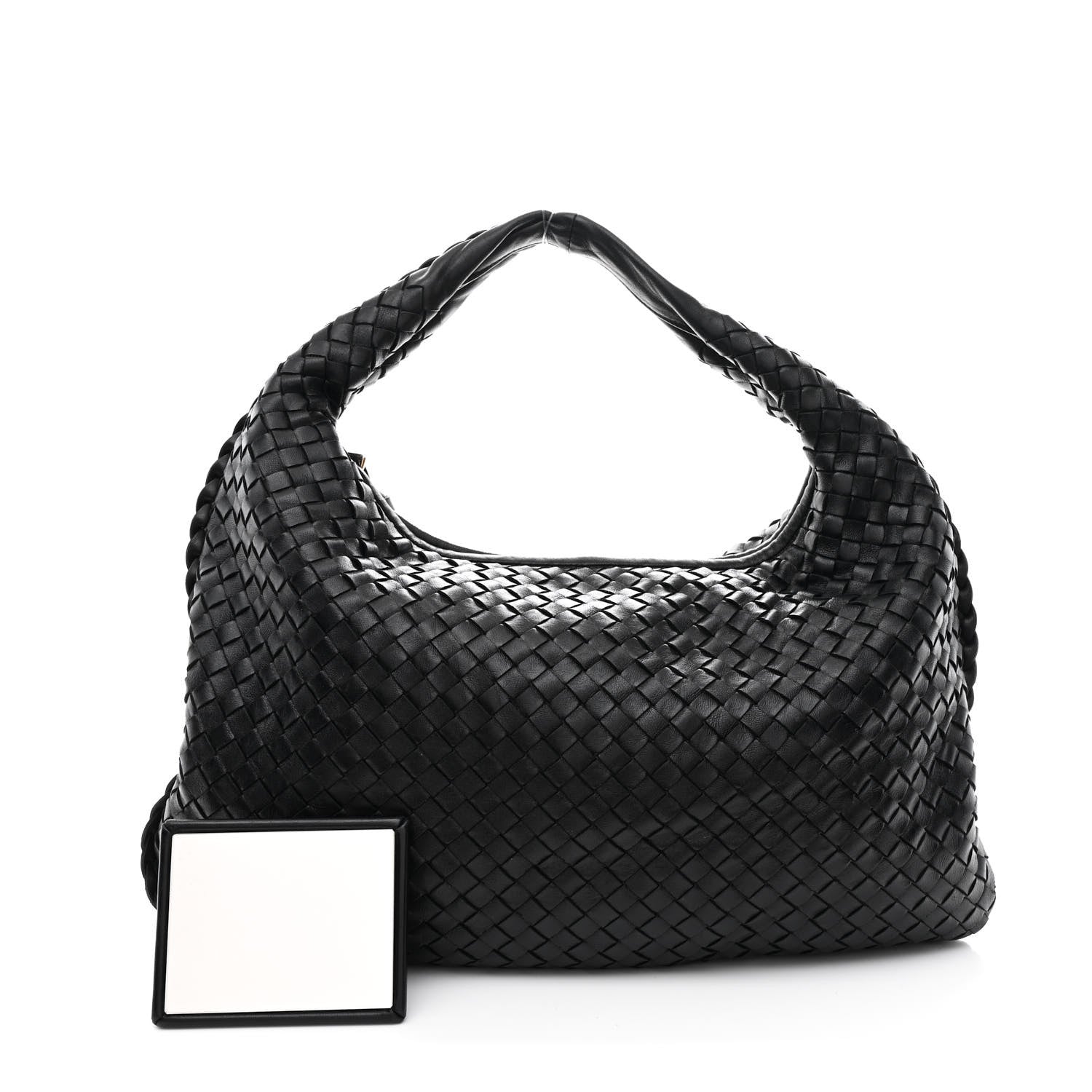 Bottega Veneta Nappa Intrecciato Medium Veneta Hobo Black 3 of 11